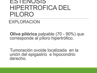 Estenosis pilorica | PPTX
