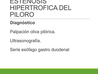 Estenosis pilorica | PPTX
