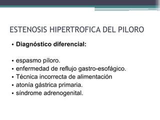 Estenosis pilorica curso enarm cmn siglo xxi 36246001 | PPTX