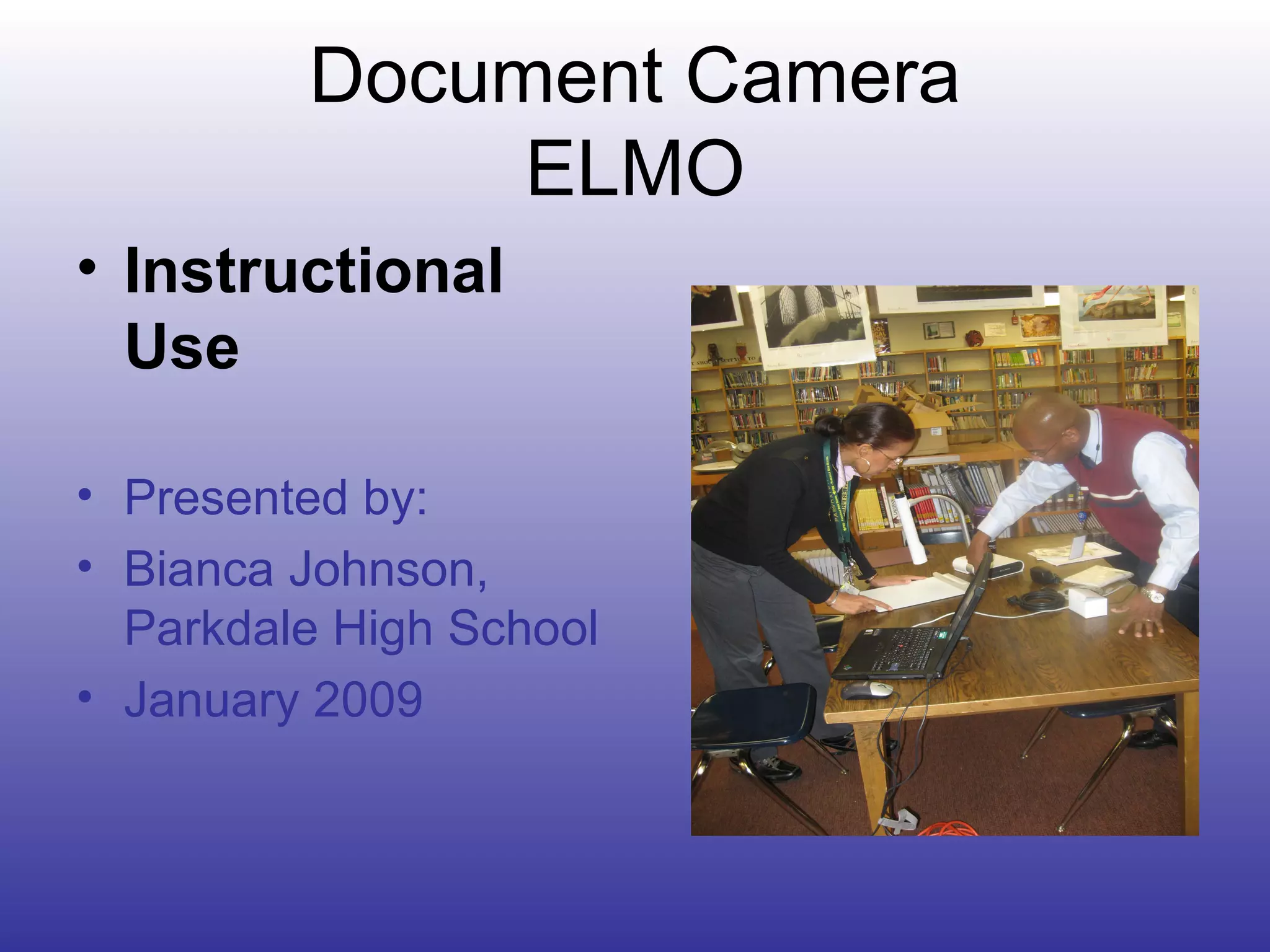Document Camera | PPT