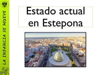Estado actual
en Estepona
LAINFANCIASEMUEVE
 