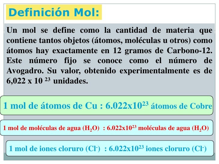 Resultado de imagen para mol