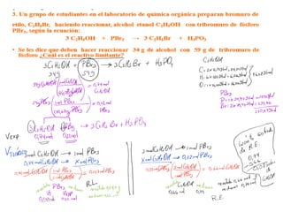 Estequiometria y Reacciones explicación.pdf