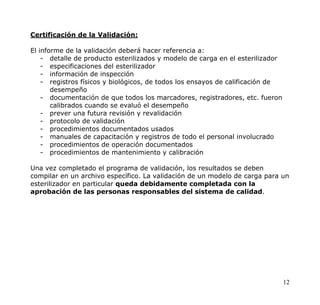 Esterilización Por Eto Validación