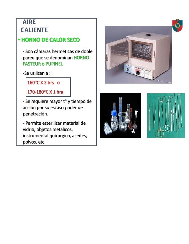 Metodología de esterilización en el laboratorio microbiológico - PDF  Descargar libre