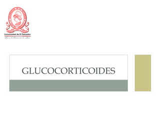 GLUCOCORTICOIDES
 