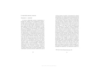 La subjetividad conducida y producida                                                   existencia h u m a n a en general. El pensamiento de Guattari
                                                                                        puede definirse como una gran empresa de desnaturalización de
Desnaturalizar la subjetividad                                                          la subjetividad, que se despliega en el campo de la producción
                                                                                        y teoriza sobre su inserción en el marco de la economía gene-
    La noción de subjetividad constituye verdaderamente el                              ral de intercambios. Nada menos natural que la subjetividad.
principal hilo conductor de las investigaciones de Guattari.                            Nada más construido, elaborado, trabajado. "Se crean nuevas
Consagró su vida a desarmar y a reconstruir los mecanismos y                            modalidades de subjetivación de la misma manera en que un
las redes sinuosas de la subjetividad, a explorar los componen-                         artista plástico crea nuevas formas a partir de la paleta de la
tes y los modos de salida, llegando a plantearla incluso como                                         39
                                                                                        que dispone". Lo que importa es nuestra capacidad de crear
piedra angular del edificio social. ¿El psicoanálisis y el arte?                        nuevos dispositivos en el seno del sistema de equipamientos
Dos modalidades de producción de subjetividad conectadas                                colectivos que forman las ideologías y las categorías del pensa-
entre sí, dos regímenes de funcionamiento, dos sistemas de                              miento, creación que presenta numerosas similitudes con la
herramientas privilegiadas que se encuentran en la posible                              actividad artística. El aporte de Guattari a la estética perma-
resolución del "Malestar en la civilización". La posición central                       necería incomprensible si no destacáramos su esfuerzo para
que asigna Guattari a la subjetividad determina su concepción                          desnaturalizar y desterritorializar la subjetividad, expulsarla de
y su valoración del arte. La subjetividad como producción tiene                        su ámbito reservado, sacrosanto tema, para abordar las orillas
el papel de eje alrededor del cual los modos de conocimiento                           inquietantes donde proliferan los dispositivos mecánicos y los
y de acción pueden engancharse libremente, lanzarse detrás                             territorios existenciales en formación. Inquietantes porque lo
 de las leyes del socius. Lo que, por otra parte, determina el                         no h u m a n o es parte integrante, en contra de los esquemas
 campo del léxico empleado para definir la actividad artística:                        fenomenológicos que acribillan el pensamiento humanista.
 nada subsiste de lo habitualmente fetichista de este registro                         Proliferación, porque es posible decodificar la totalidad del
 del discurso. El arte está definido como un proceso de semio-                         sistema capitalista en términos de subjetividad: la subjetividad
 tización no verbal, y no como una categoría separada de la                            reina, poderosa, entretejida en las redes del sistema, secues-
 producción global. Se trata de desarraigar el fetichismo para                         trada en beneficio de sus intereses inmediatos. Porque "al
 afirmar el arte como m o d o de pensamiento e "invención de                           igual que las máquinas sociales que se pueden catalogar en el
 posibilidades de vida" (Nietzsche): la finalidad última de la                         rubro general de los equipamientos colectivos, las máquinas
 subjetividad no es más que una individuación a conquistar.                            tecnológicas de información y de comunicación actúan en el
 La práctica artística forma un territorio privilegiado de esta
 individuación, aportando potenciales modelizaciones para la




                                                         http://www.scribd.com/Insurgencia
 
