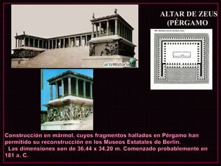 ALTAR DE ZEUS
(PÉRGAMO)
 