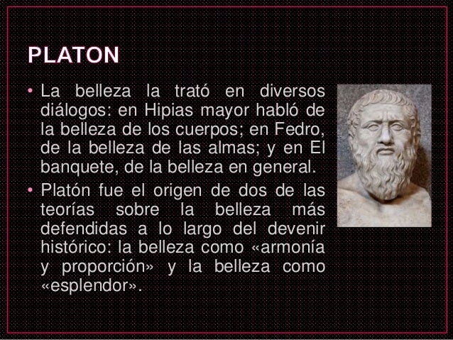 Que Es La Belleza Para Platon