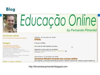 Blog http://fernandoscpimentel.blogspot.com 