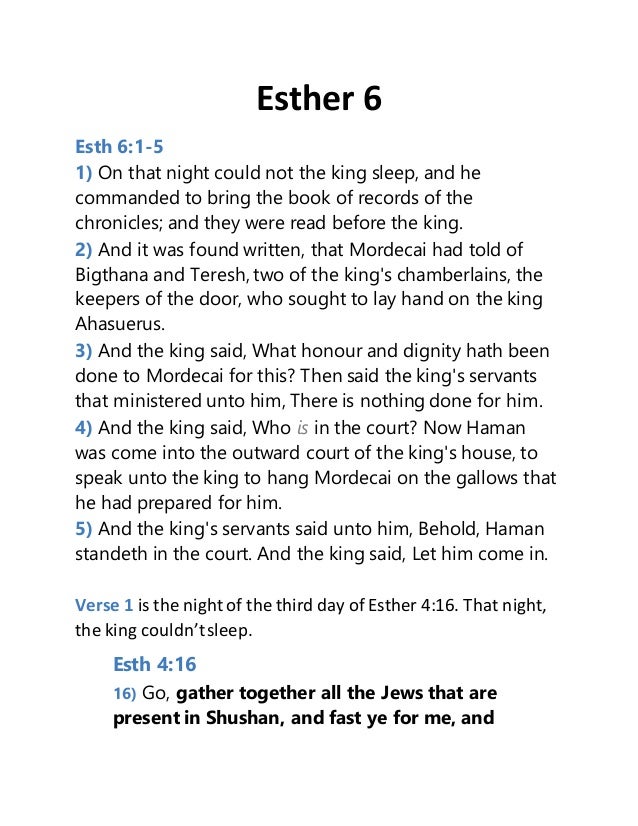 Esther 6