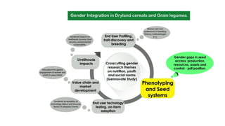 ICRISAT Global Planning Meeting 2019: Gender integration into the GL and DC value chains by Esther Njuguna and team