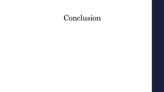 Conclusion
 