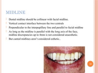 Esthetic dentistry and smile designing in conservative dentistry | PPTX