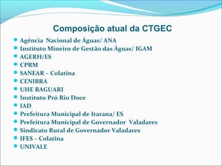 Prefeitura Municipal de Governador Valadares - Boletim atualizado do Rio  Doce