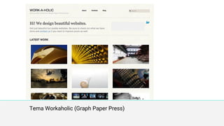 Tema Workaholic (Graph Paper Press)
 