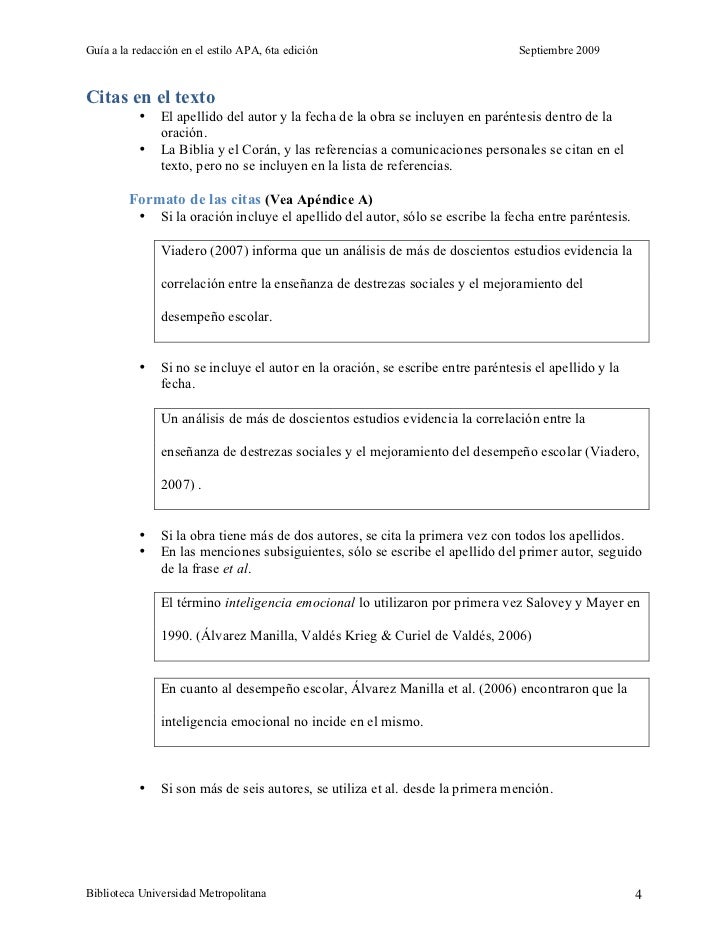 formato apa 6ta edicion happywinner co normas apa 6 edicion