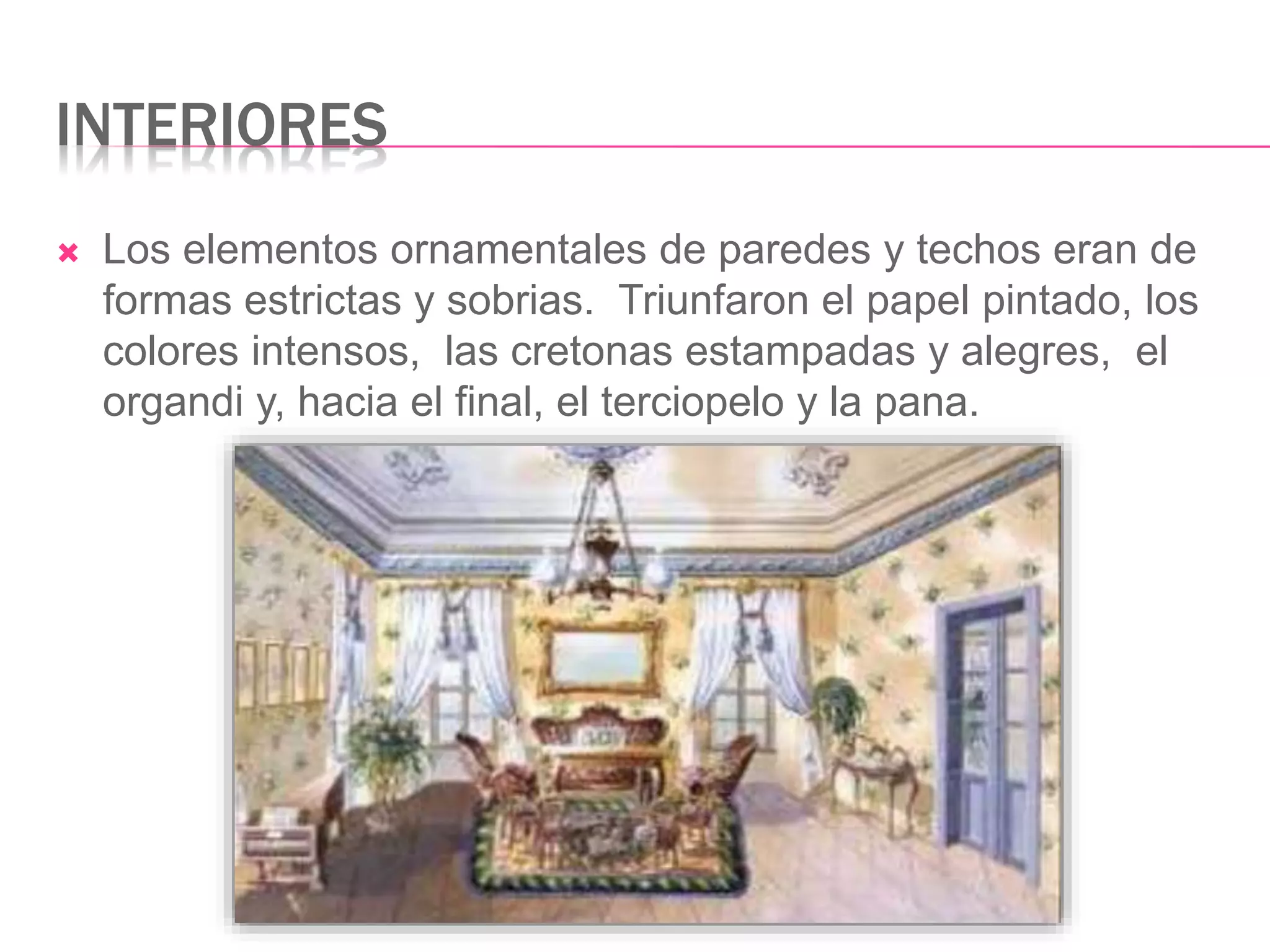 Historia del mueble - Estilo Biedermeier | PPTX