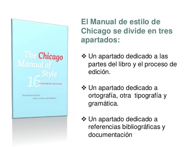Manual de Estilo Chicago