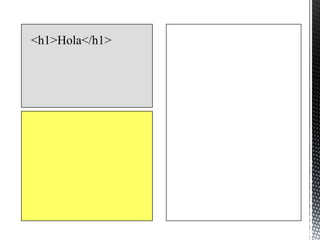 <h1>Hola</h1>
 