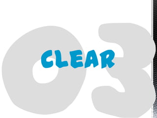 clear
 