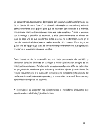 Estilo de enseñanza y modelos pedagógicos | PDF
