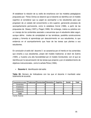 Estilo de enseñanza y modelos pedagógicos | PDF