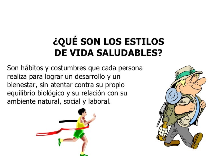 Resultado de imagen para TIPOS DE VIDA SALUDABLE