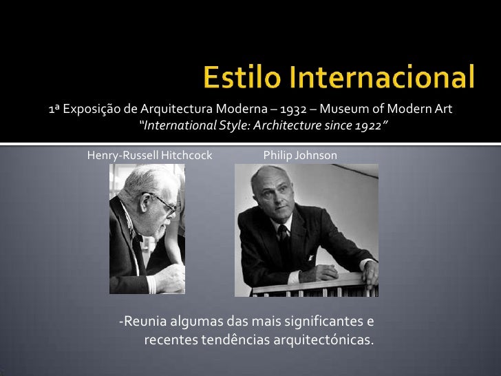 Estilo Internacional