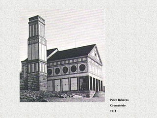 Peter Behrens Crematório 1911 