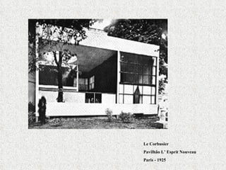 Le Corbusier Pavilhão L’ Esprit Nouveau Paris - 1925 