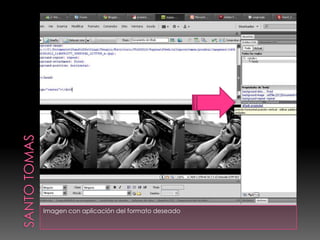 SANTO TOMASImagen con aplicación del formato deseado