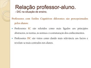  Lista particular p/geral – resultados IC superiores.Resultados indiferenciados– técnicas pedagógicas em vídeoResultados diferenciados – técnicas pedagógicas escritas.