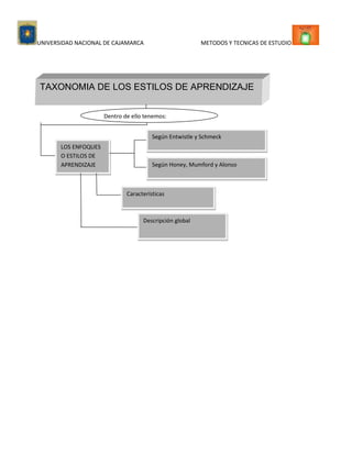 Estilos de aprendizaje.