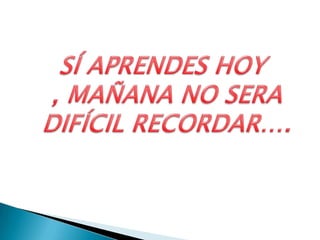 Estilos de aprendizaje