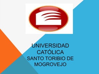 UNIVERSIDAD
CATÓLICA
SANTO TORIBIO DE
MOGROVEJO
 