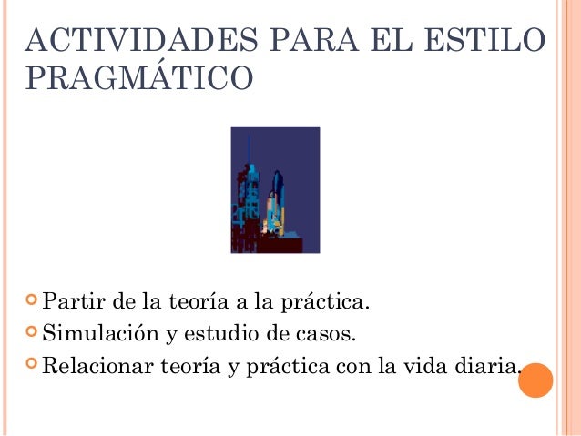 Estilos de aprendizaje
