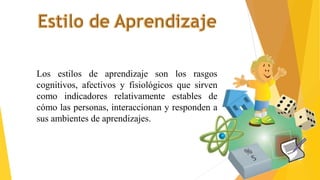 Estilos de aprendizaje | PPTX