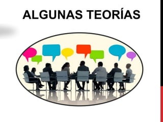 ALGUNAS TEORÍAS
 