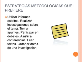 Estilos De Aprendizaje