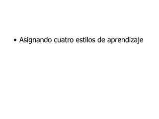Estilos de Aprendizaje de Kolb. Categorias de Honey y Mumford | PPT
