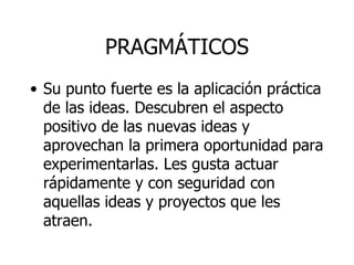 Estilos de Aprendizaje de Kolb. Categorias de Honey y Mumford | PPT