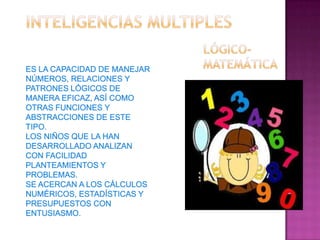 Estilos de aprendizaje e inteligencias multiples grupo 3