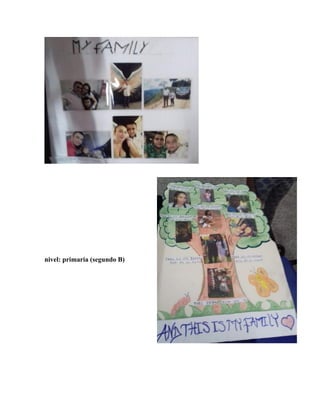 nivel: primaria (segundo B)
 