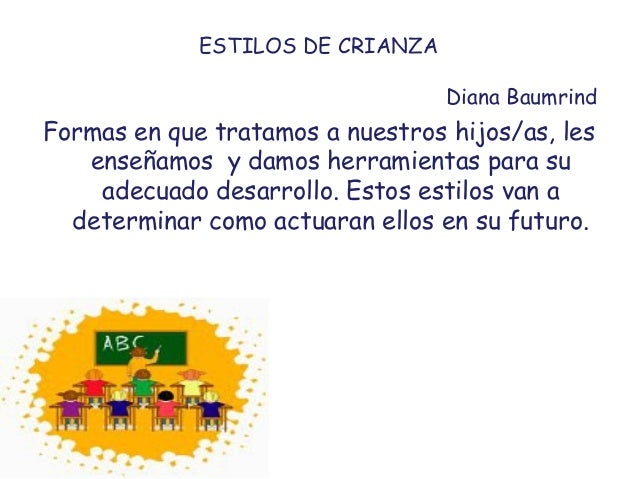 DIANA BAUMRIND ESTILOS PARENTALES PDF