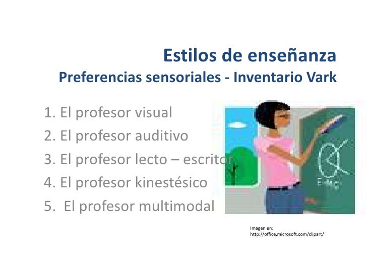 Estilos de Enseñanza