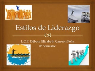 L.C.E. Débora Elizabeth Carreón Peña
            8° Semestre
 