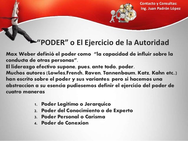 Estilos de liderazgo o ejercicio del poder