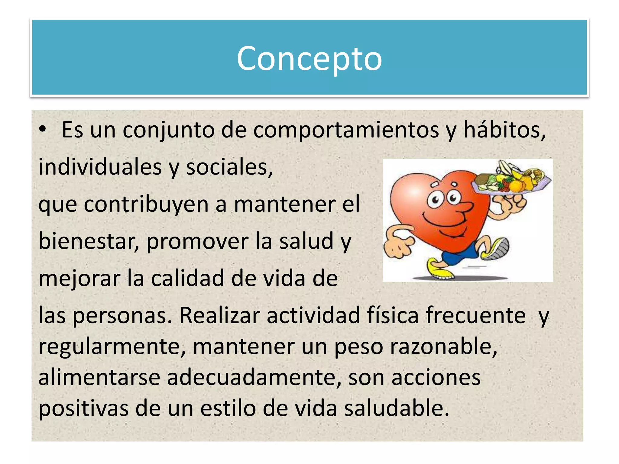 Estilos de vida saludable | PPTX