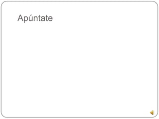 Apúntate